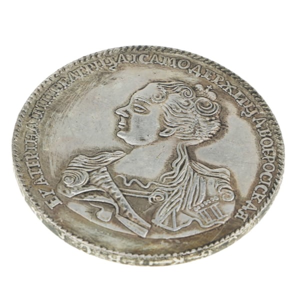 Lucky ryska antika mynt Jubileumsmynt Modehantverk dekoration 1725