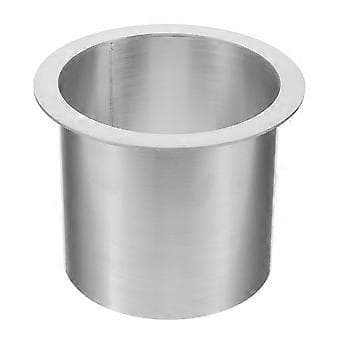 [RM]Built-in Countertop Trash Chute Round Garbage Holder Smooth Stainless Small Trash Can