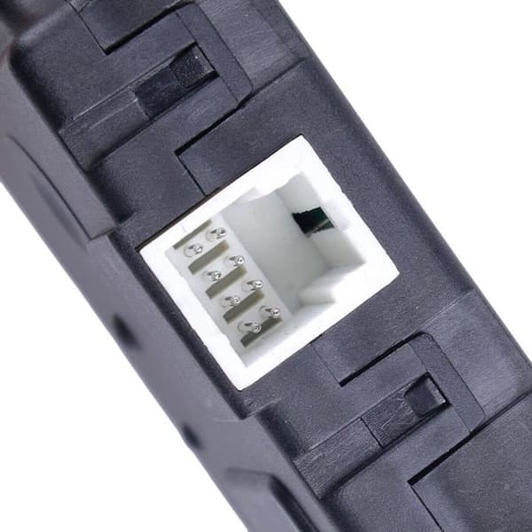 Bil A/C Varmekontroll Servomotor Aktuator Egnet for Transit T12 T15 V347 1995-2012 95VW-19E616-AD, svart