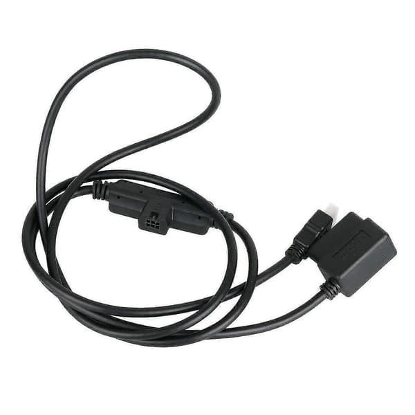 1 sæt OE:H00008000 OBDII-kabel rustbestandigt robust slidstærkt slagfast OBDII HDMI-kabel til