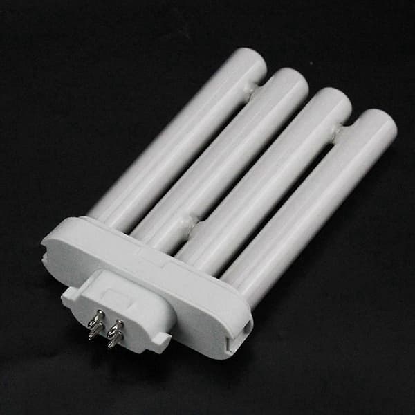 27W Quad Tube lysrør 6500K Kald Hvit 4-pinners Kompakt Lyspære B4