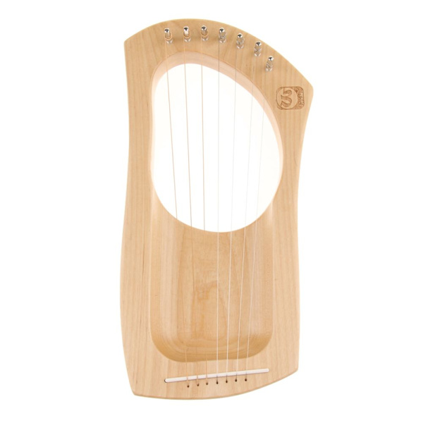 7-strängad träharpa