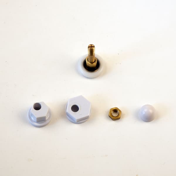 Shower Door Rollers, Durable, Waterproof, and Rust-proof