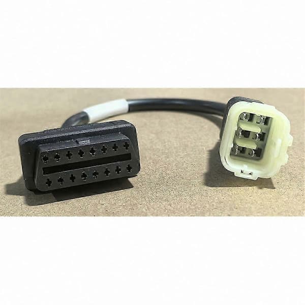 6 til 16 Pin OBD2 Adapterkabel for Bildiagnoseverktøy
