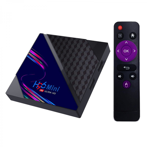 Android 10.0 Smart Box RK3228A Chip 2.4G 5.0G WIFI 3D Smart Player 2G + 16G EU