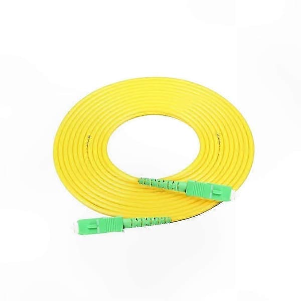 10M Single Mode Simplex Fiberoptisk Patchkabel SC/APC til SC/APC G652D