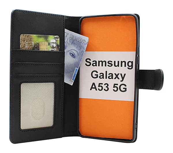 Skimblocker Samsung Galaxy A53 5G Plånboksfodral