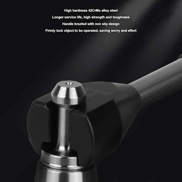 [RM]Drawbar Wrench BT40 45 Degree CNC Handle Machine Tool for Fixing Operation