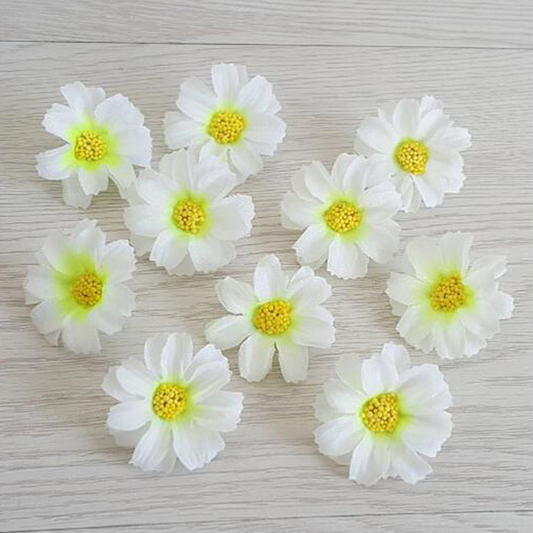 20x Konstgjorda Tusenskönor Falska Blommor Krans DIY Hantverk Blomsterdekor