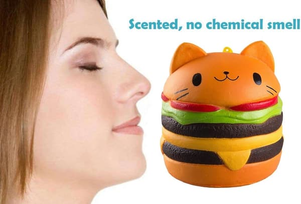 [RM](Catburger) Slow Rising Squishy Toy, Jumbo Squishies Pack Prime