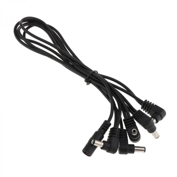 9V1A AC/DC Gitarr Effekt Effektor Strömförsörjning Adapter Laddare med 1 till 5 Vägs Kabel