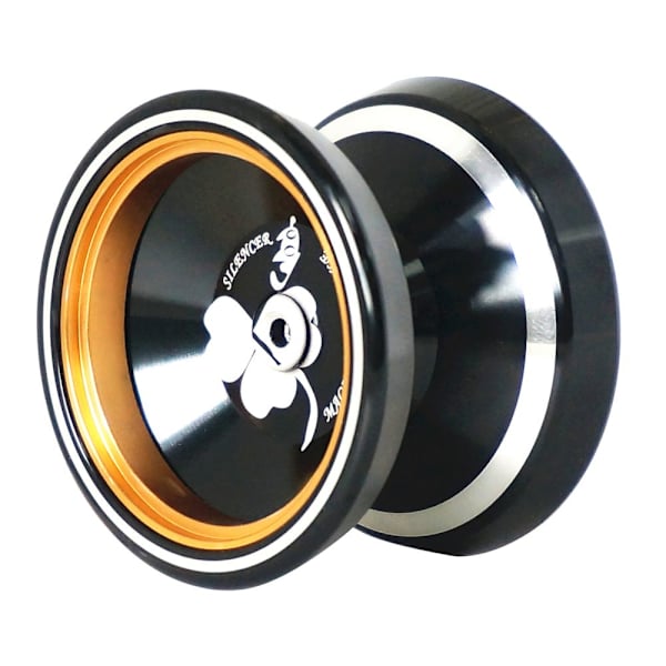 Cool Professional M001-B Legering YoYo Kullager Snöre Trick Leksak Barn Svart