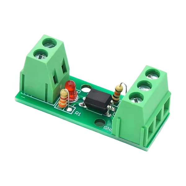 [RM]PC817 Optocoupler Isolation Module DC3V-5V/12V/24V 1-Channel High Trigger 5KHz Signal Converters NPN Compatibility 24V