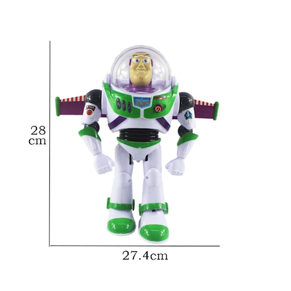 [RM] Buzz Lightyear actionfigur interaktiv talende actionfigur filmfigur