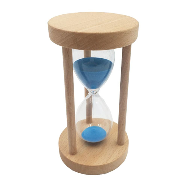 10/15/30 minuters timglas timglas timer klocka dekoration blå 15 min