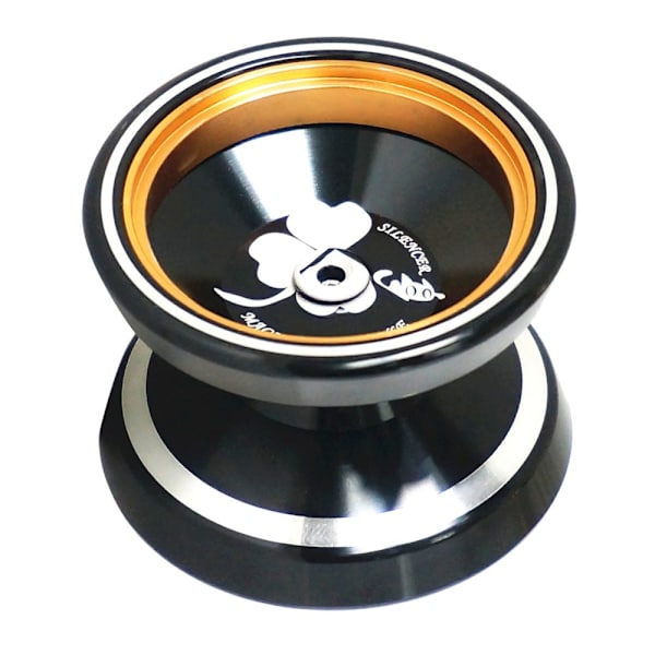 Cool Professional M001-B Legering YoYo Kullager Snöre Trick Leksak Barn Svart