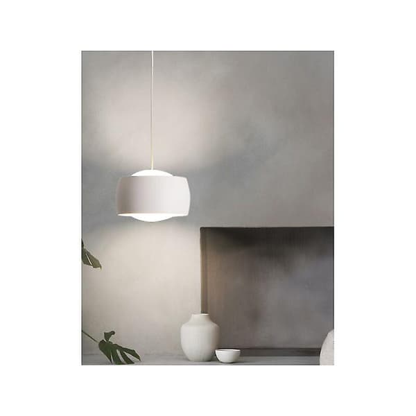 Minimalistisk lysekrone - Hvid 12 2w - Neutralt lys - Moderne minimalistisk lysekrone til soveværelset