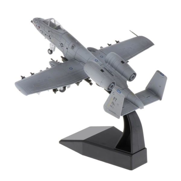 2x 1/100 MIG-29 Ryska Flygplan A-10 Attack Militärmodell Ornament Gåvor