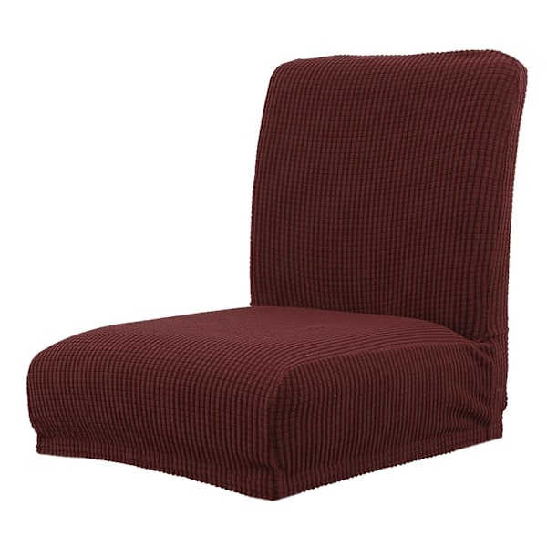 Låg Rygg Stretch Jacquard Stolsöverdrag, Barstol, Caféöverdrag, Café