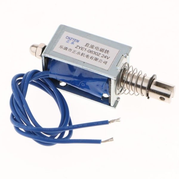 ZYE1-0630Z Linjär Mini Push Pull Solenoid Elektromagnetisk Återställning DC24V