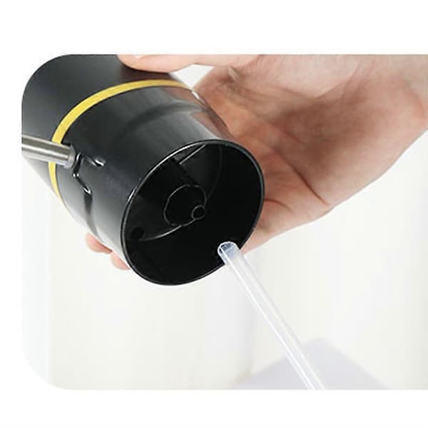 Elektrisk dricksvattenpump Bärbar vattendispenser Universal USB-laddning Vattenflaskpump för 2-5 Gallon svart