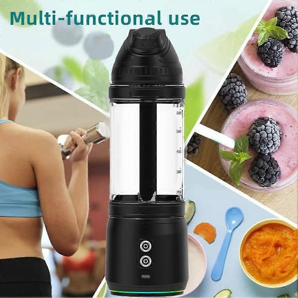 USB genopladelig bærbar blender 700ML - Mini elektrisk juicer til smoothies, milkshakes til rejser