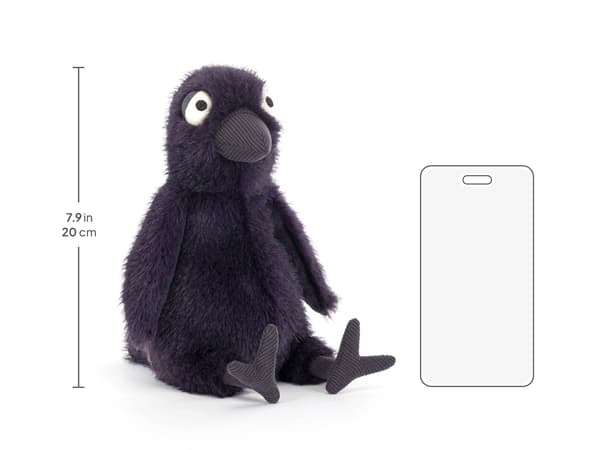 Jellycat 22cm Hocus Crow mjukdjur