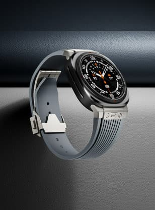 Premium silikonrem til Samsung Galaxy Watch 7 47mm Ultra Grå Grey 50