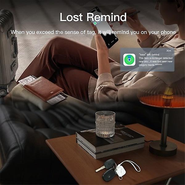Bluetooth GPS-tracker för Apple AirTag-ersättning via Hitta min för att lokalisera kort