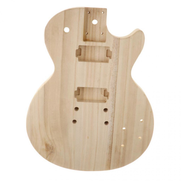Obehandlad gitarrkropp passar ST-gitarr med 2 gitarrhalsstöd