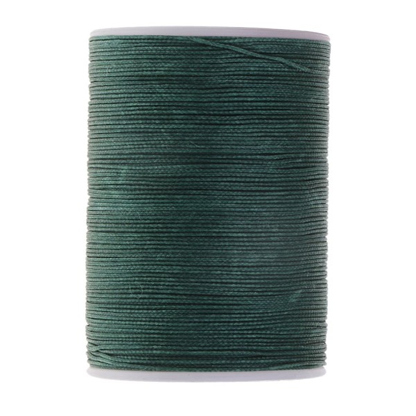 130 Meter Rund Polyester Vaxad Tråd Sömnad Grön Quilting