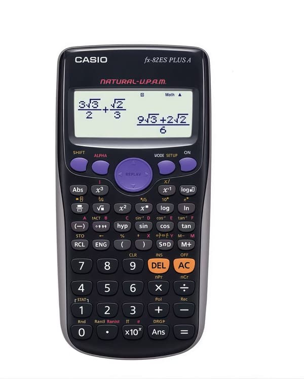 FX-82ES Plus Scientific Calculator for Schools Black