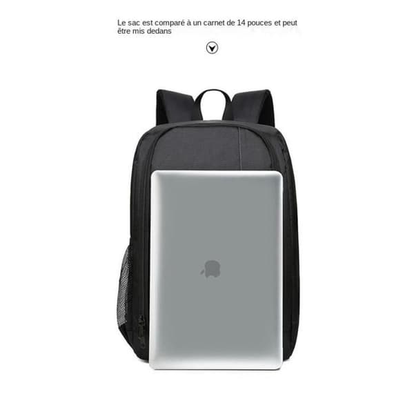 30L Camera Backpack, 11 Adjustable Compartments, Waterproof (Rain Cover Included), for Camera, Drone, 15.6\" Laptop - Black