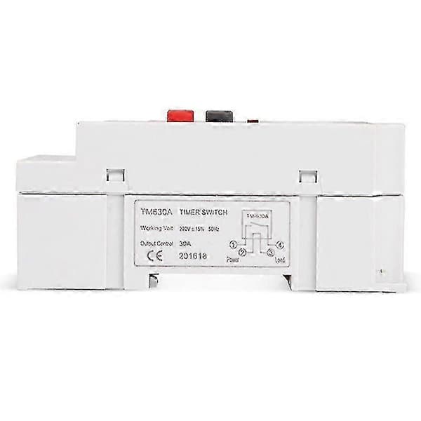 12V DC Programmerbar Timerkontakt 24 Timer Digital Tidsrelæ med 30A Høj Effektudgang til Styring af Elektrisk Udstyr