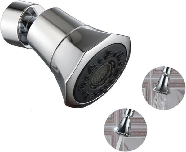 Kranlufter, roterende lufter, 360 blandingsdyse, innebygd filter, passer til 22M/24M kraner