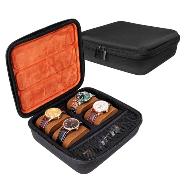 Extra EVA Watch Display Box with Loyal Additional Pocket and Protective Lining