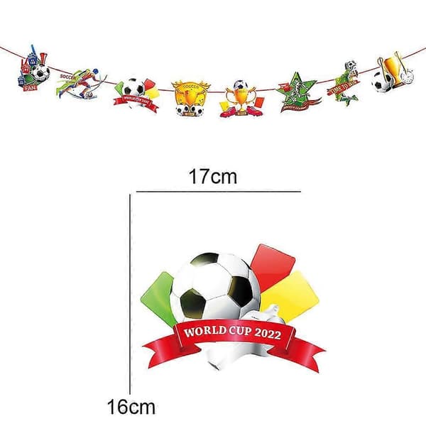 [RM] 2022 Qatar VM flag dekorative hepperekvisitter til fejring style 3