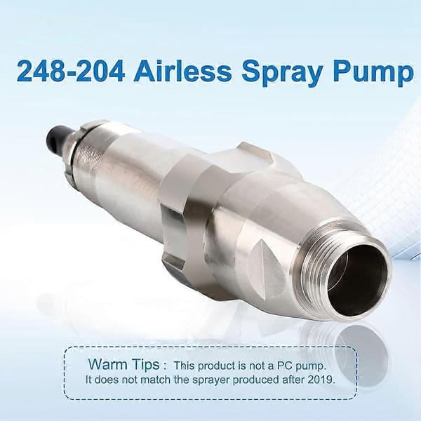 Upgraded 248-204 Airless Pump, replacement for Graco695, 795, Ultra Max II GMAX, 3900 paint sprayers