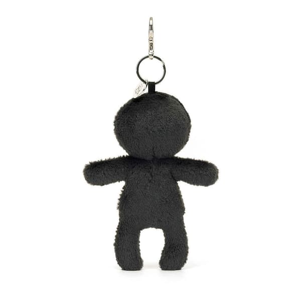 Jellycat Skull Bob Bag Charm Plush Keychain