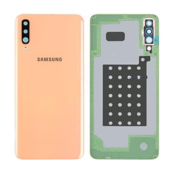 [RM]Galaxy A70 Bakdeksel Korall