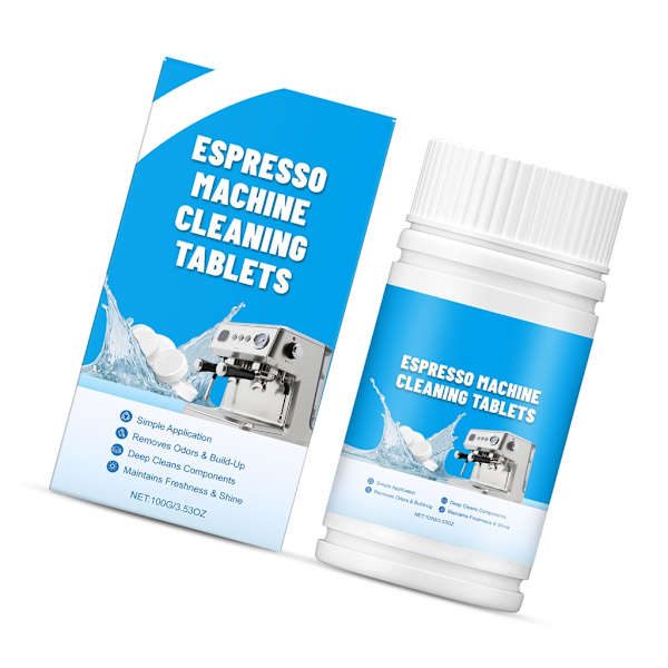 [RM] Espresso Machine Cleaning Tablets Descaling - Compatible with Universal Coffee Machine Cleaning Solution for Espresso Machines