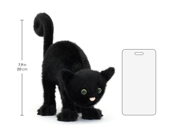 Jellycat 25cm Ghost Claw Cat kosedyr[RM]