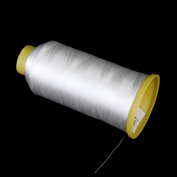 Polyester Broderitråd Spole För Symaskin 108d/2 Vit