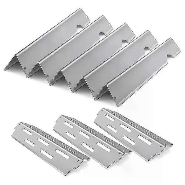 2025 Premium varmereflektor og Flavorizer Bars til Weber For Genesis II E 310 E 330 E 335 Grill rustfrit stål