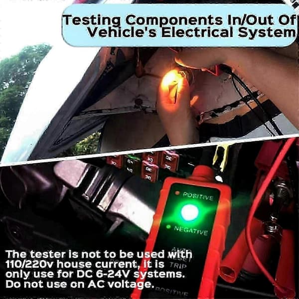 Autel PowerScan PS100 Fordonskrets Testverktyg 6-24V Digital Multimeter för Elektrisk Diagnostik & Spänningstestning 2025
