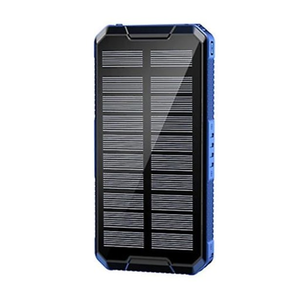 80000mAh Solar Wireless Power Bank Bärbart externt batteri med hög kapacitet med LED-ficklampa
