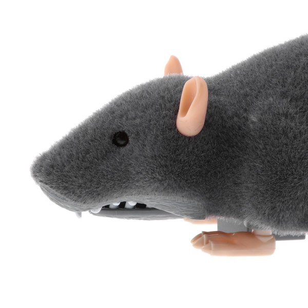 infraröd fjärrkontroll rc rörliga råtta djur trick skrämmande leksak grå