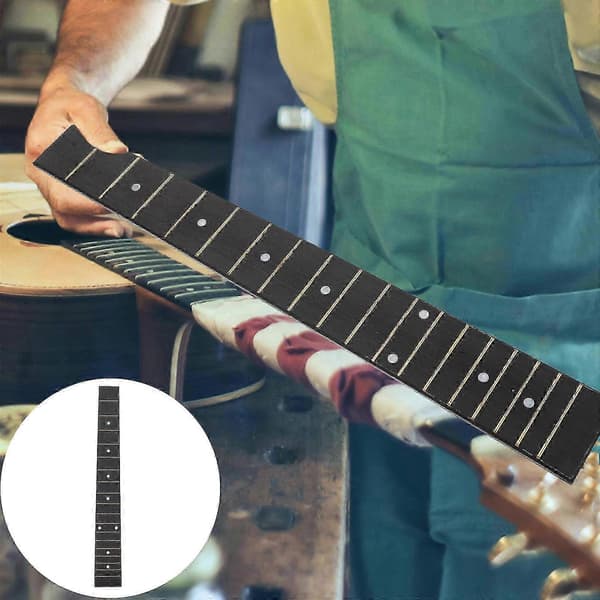 Ersättningsgitarrgreppbräda Trägitarrgreppbräda Folkgitarrgreppbräda Trägitarrhalsgreppbräda kompatibel med 38 tums gitarr