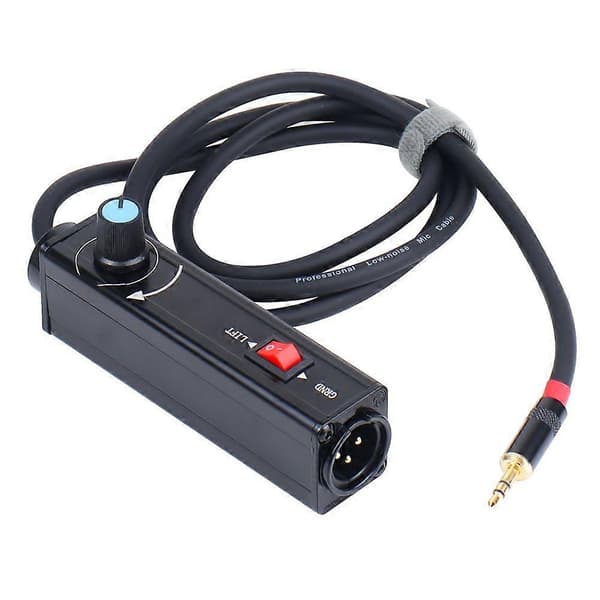 Stereo Ground Loop Isolator 3,5 mm till XLR Audio Isolator Audio Noise Isolator Brusreducerare Isolator för PC till Mixer