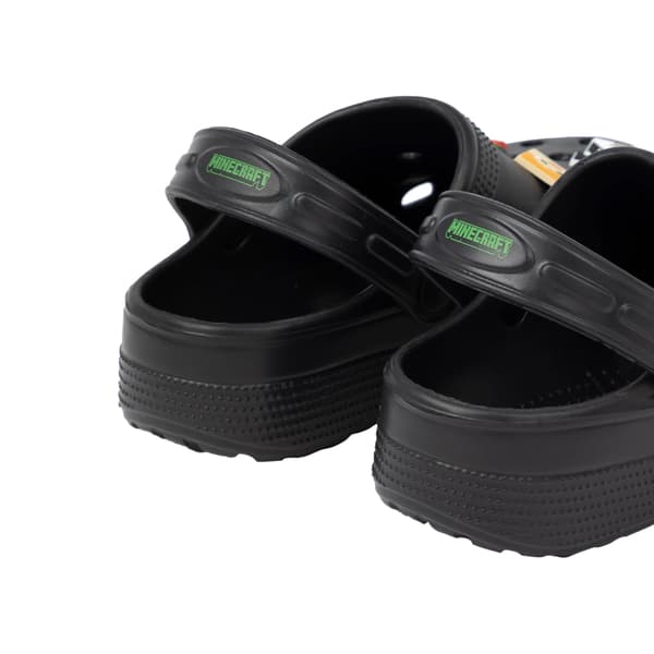 [RM]Minecraft Barn Charm Clogs 1 Svart Black 1 UK